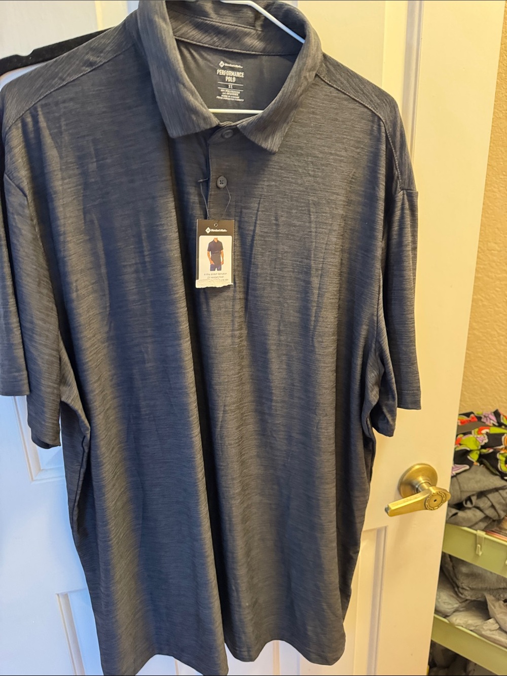 Men's Performance GOLF Polo in Charcoal Gray - Lightweight Breathable With 30UPF